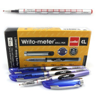 Ручка масляна  Cello "Writo-meter" 10 км 0,5 мм, синя